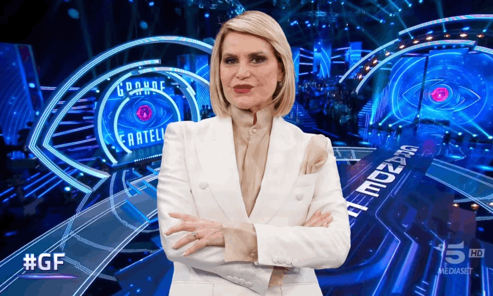 SImona Ventura al Grande Fratello 2025