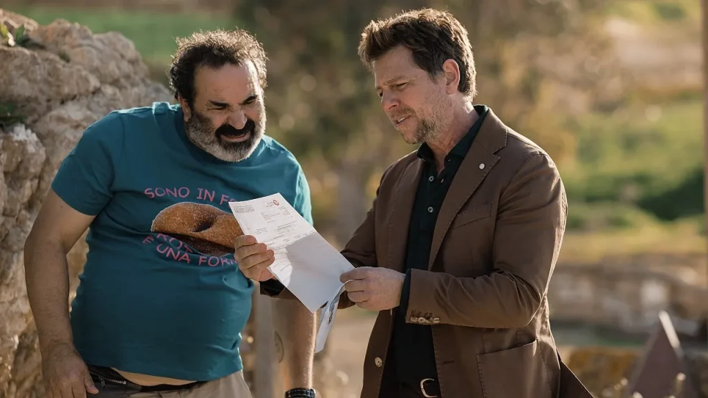 Claudio Gioè nei panni di Saverio