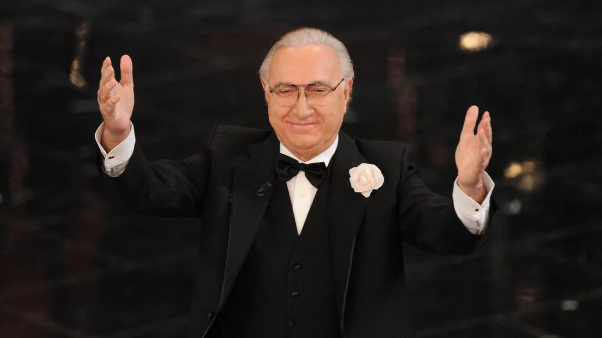 Omaggio televisivo a Pippo Baudo durante una serata speciale