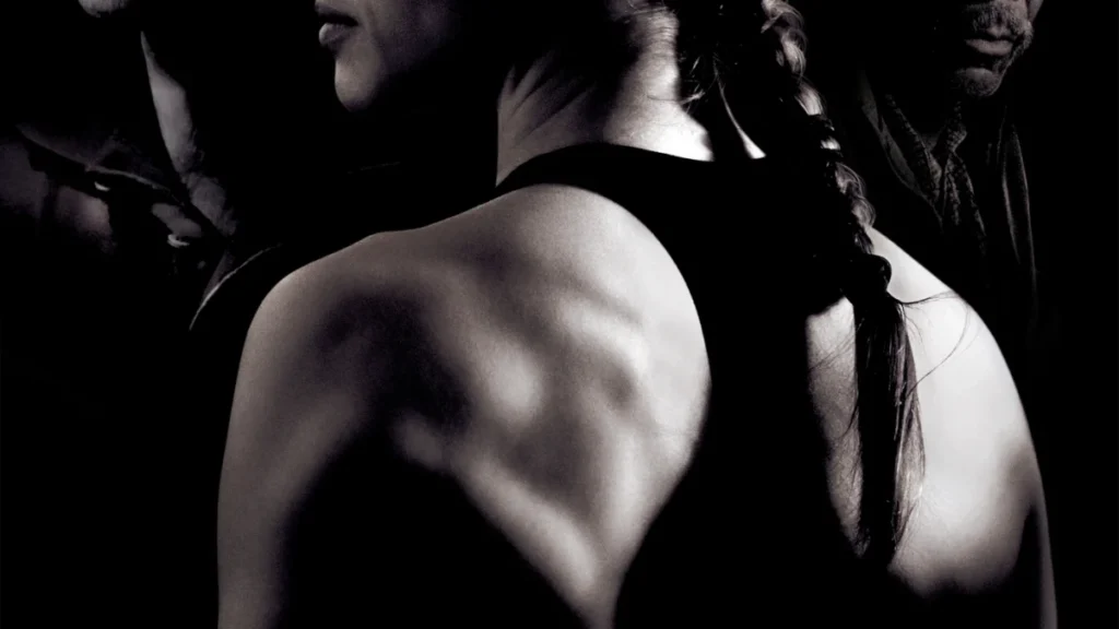 Poster di Million Dollar Baby con Clint Eastwood, Hilary Swank e Morgan Freeman