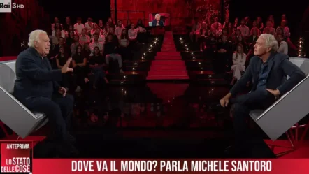 Lo stato delle cose su Rai 3 lunedì 21 settembre 2026: orario e guida alla puntata con Massimo Giletti