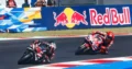 MotoGP in pista durante il Gran Premio d'Austria